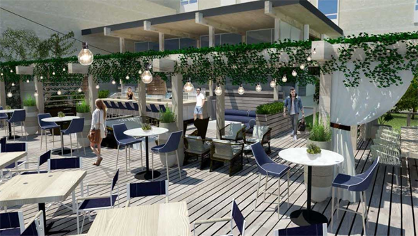 Rendering of Scarpetta at Gurney's Newport